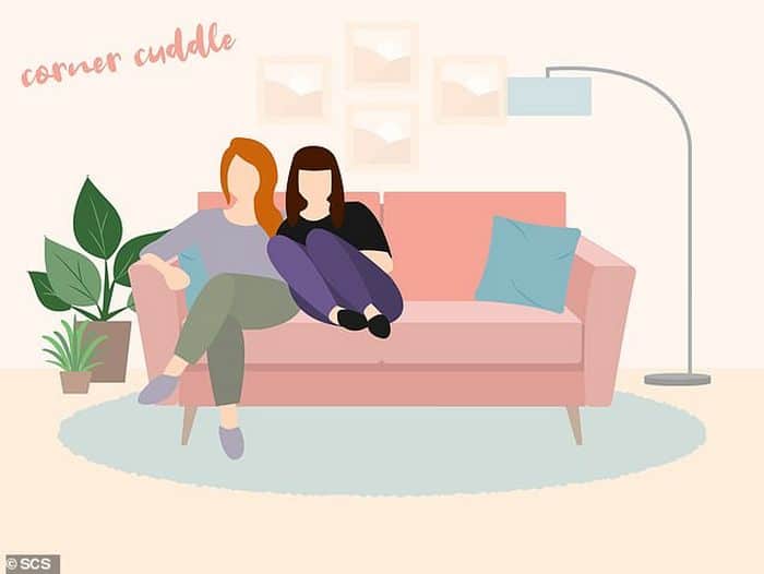 Descubra que a sua posição no sofá diz sobre o seu relacionamento? 7