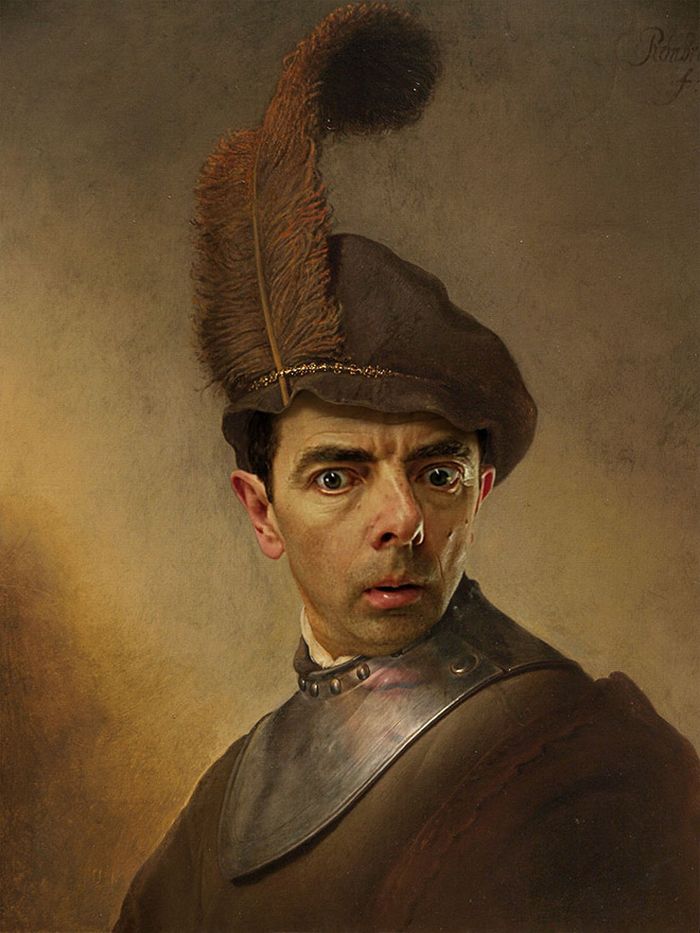 Artista coloca Mr. Bean em 22 sensacionais quadros clássicos 2
