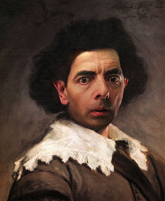 Artista coloca Mr. Bean em 22 sensacionais quadros clássicos 12