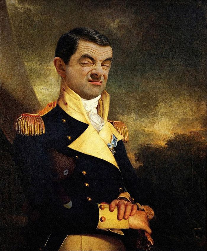 Artista coloca Mr. Bean em 22 sensacionais quadros clássicos 19