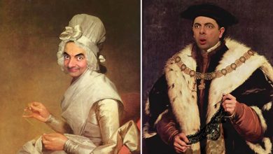 Artista coloca Mr. Bean em 22 sensacionais quadros clássicos 4