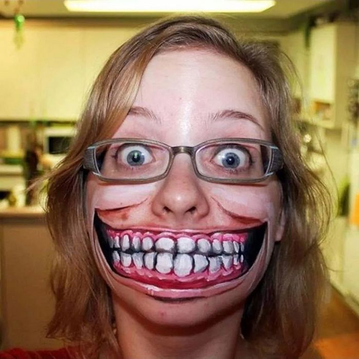 21 idéias assustadoras de maquiagem bem a tempo para o Halloween 10