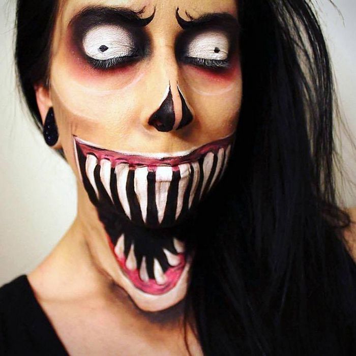 21 idéias assustadoras de maquiagem bem a tempo para o Halloween 15
