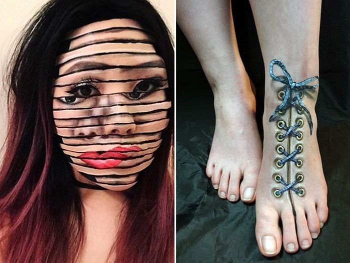 21 idéias assustadoras de maquiagem bem a tempo para o Halloween 19