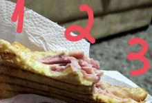 Como você morde um sanduíche oferecido por outra pessoa? 10