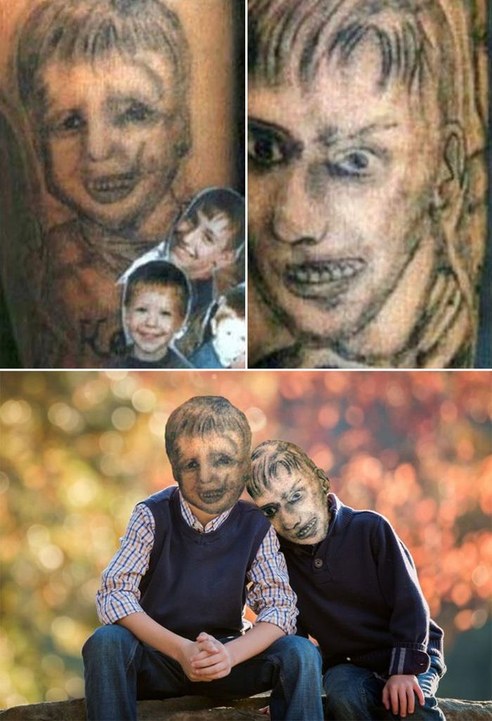Tatuagens que não são nada parecidas com a vida real (21 fotos) 6