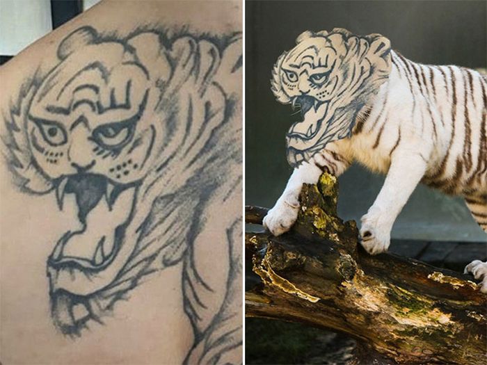 Tatuagens que não são nada parecidas com a vida real (21 fotos) 20
