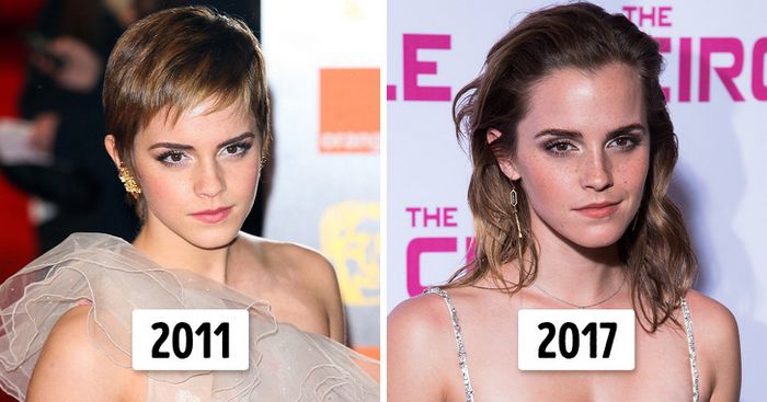 15 transformações de cabelo de celebridades para você se inspirar 3