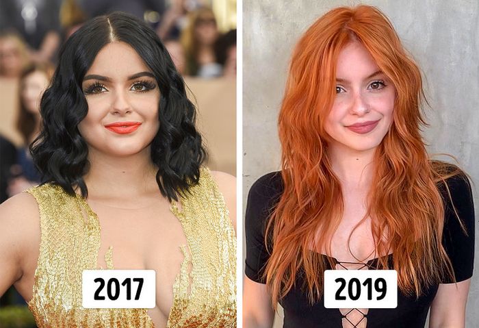 15 transformações de cabelo de celebridades para você se inspirar 15