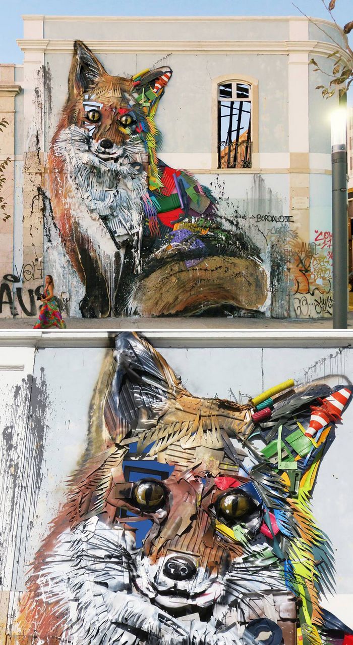 Artista transforma lixo em animais para nos lembrar sobre poluição 28