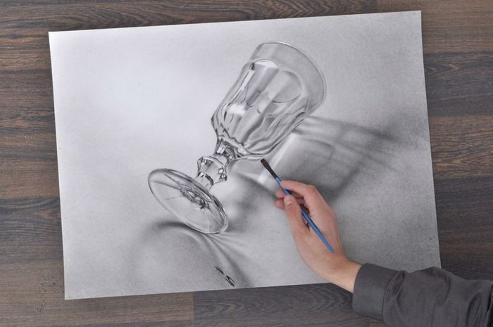 Artista alemão cria desenhos 3D incríveis em papel (30 fotos) 19