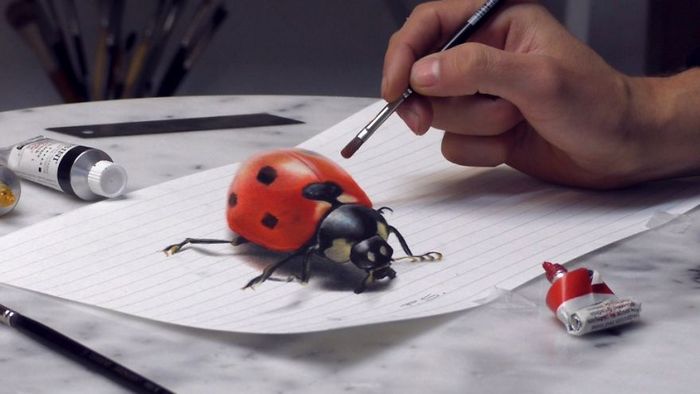 Artista alemão cria desenhos 3D incríveis em papel (30 fotos) 25