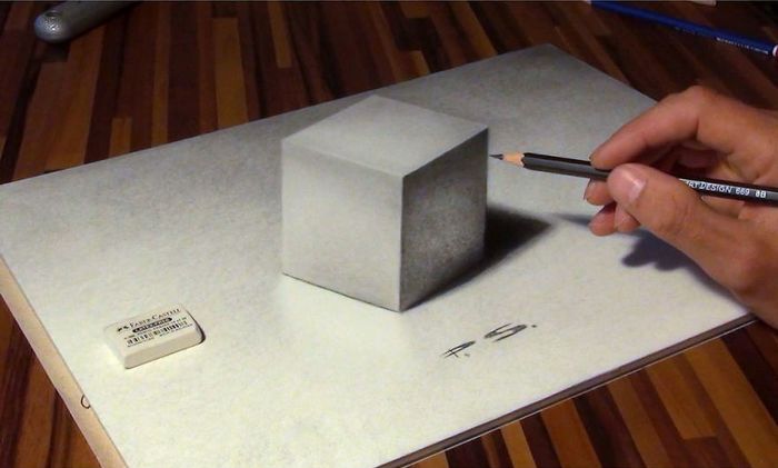 Artista alemão cria desenhos 3D incríveis em papel (30 fotos) 26
