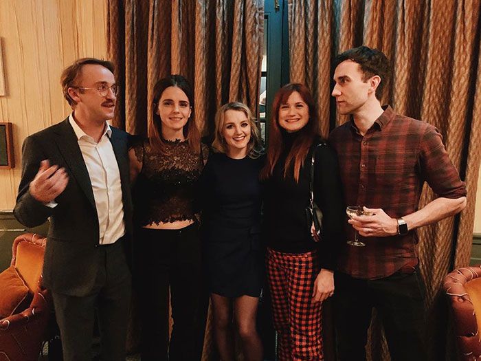 Emma Watson postou uma foto da reunião de Harry Potter, que é um presente de Natal perfeito para os fãs 2