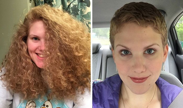 25 motivos para para doar seu cabelo. Antes e depois de pessoas que doaram seus cabelos para pessoas doentes 13