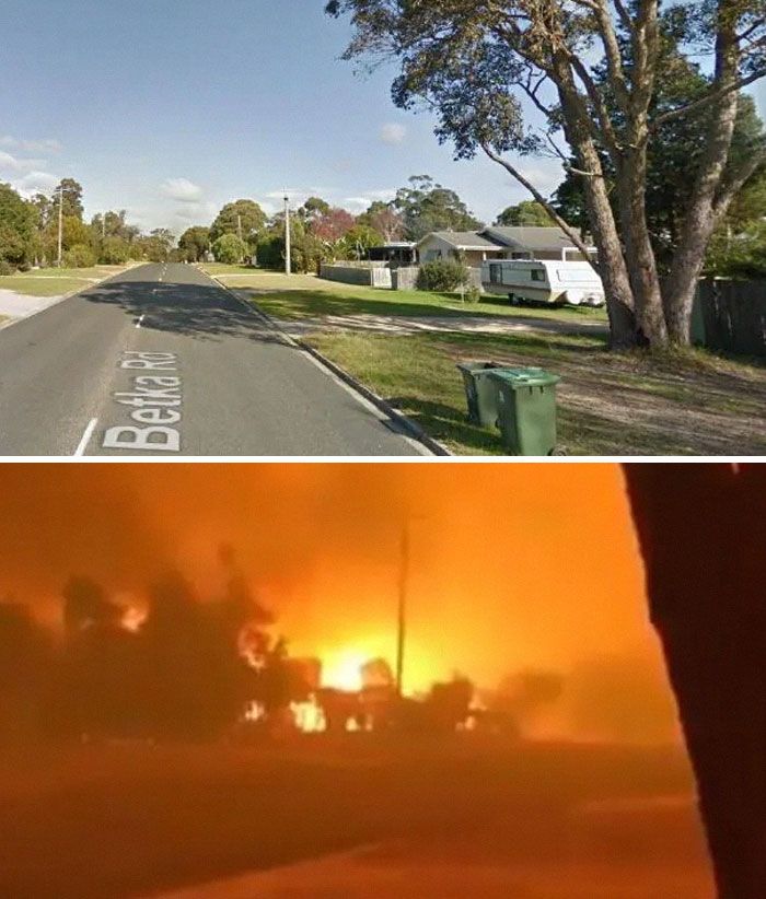 21 Antes e depois, fotos da Austrália mostram quanto dano os incêndios já causaram 14