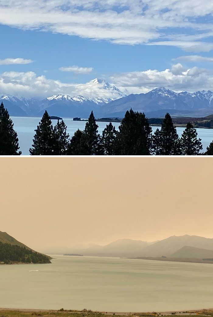 21 Antes e depois, fotos da Austrália mostram quanto dano os incêndios já causaram 17