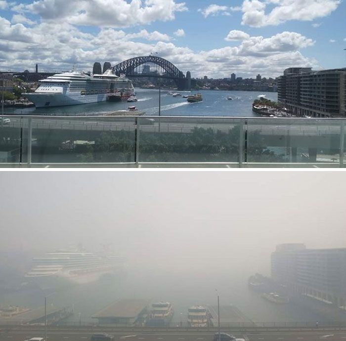 21 Antes e depois, fotos da Austrália mostram quanto dano os incêndios já causaram 21