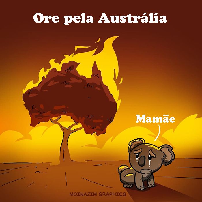 Pessoas de todo o mundo estão compartilhando arte de tributo aos incêndios florestais australianos (30 fotos) 19
