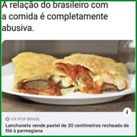 A relação do Brasileiro com a comida