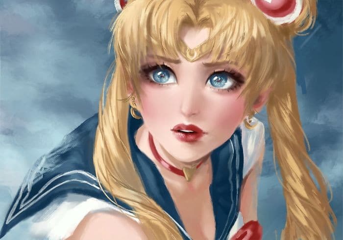 Artistas de todo o Twitter estão redesenhando Sailor Moon em seu próprio estilo (38 fotos) 39