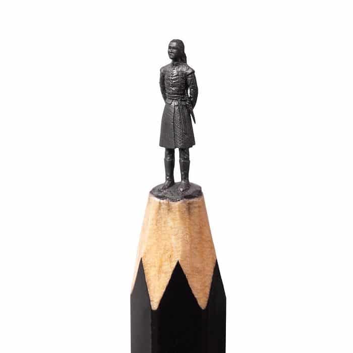 Este artista cria impressionantes esculturas minúsculas no lápis (34 fotos) 5