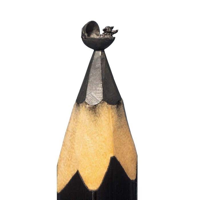 Este artista cria impressionantes esculturas minúsculas no lápis (34 fotos) 6