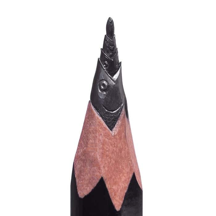 Este artista cria impressionantes esculturas minúsculas no lápis (34 fotos) 21