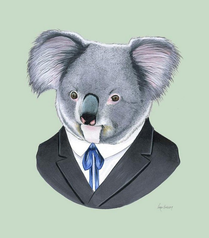 20 retratos de animais muito bem vestidos por Ryan Berkley 18