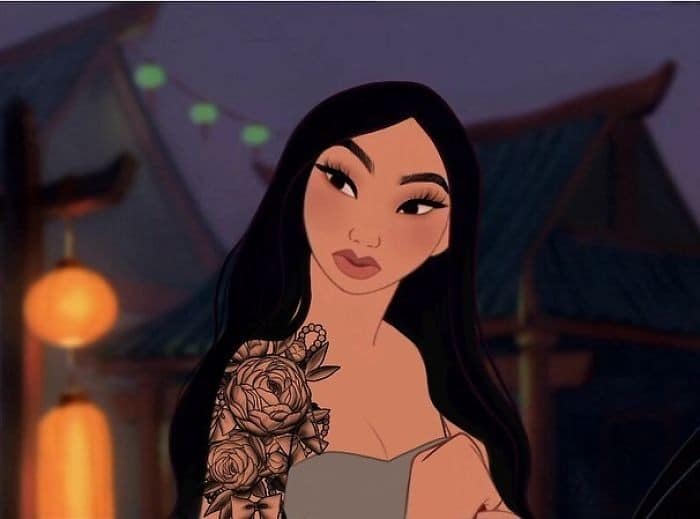 Artista recria as princesas da Disney para parecer modernas e se tornam virais no TikTok 5