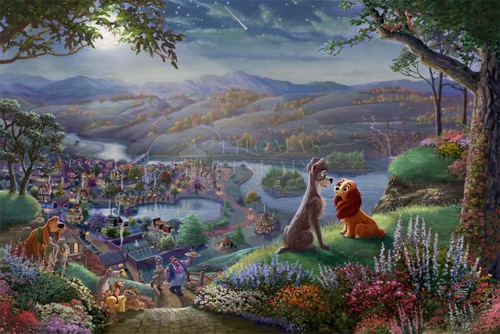 As pinturas deste artista sobre Disney parecem melhores do que os filmes (37 fotos) 9