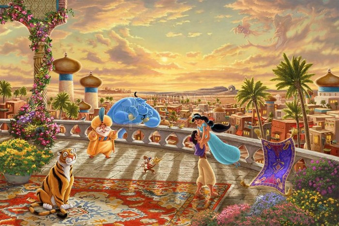 As pinturas deste artista sobre Disney parecem melhores do que os filmes (37 fotos) 12
