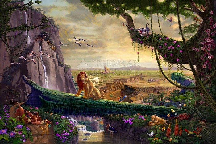 As pinturas deste artista sobre Disney parecem melhores do que os filmes (37 fotos) 16