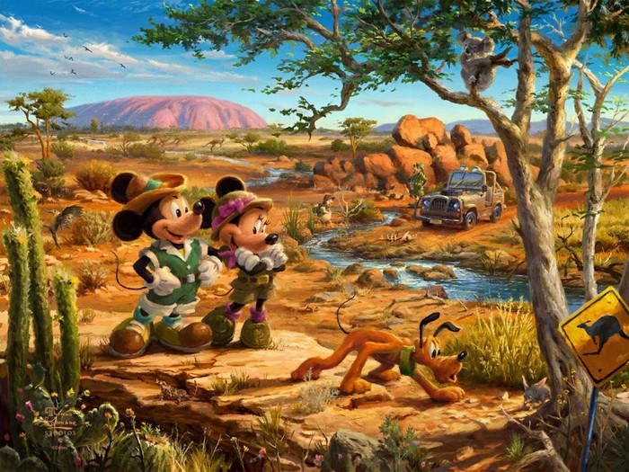 As pinturas deste artista sobre Disney parecem melhores do que os filmes (37 fotos) 17
