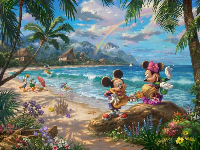 As pinturas deste artista sobre Disney parecem melhores do que os filmes (37 fotos) 27