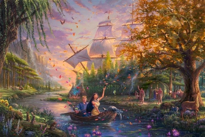 As pinturas deste artista sobre Disney parecem melhores do que os filmes (37 fotos) 33
