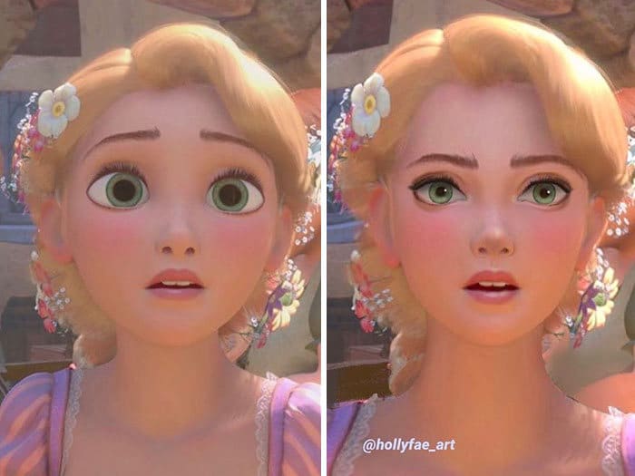 Artista faz personagens da Disney parecerem mais realistas (10 fotos) 4