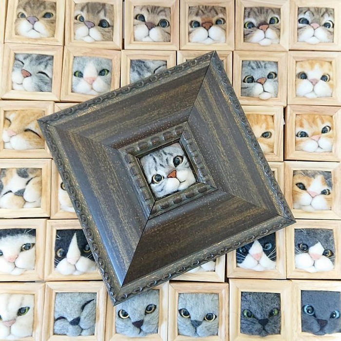 Artista japonesa cria retratos ultrarrealistas de gatos (34 fotos) 4