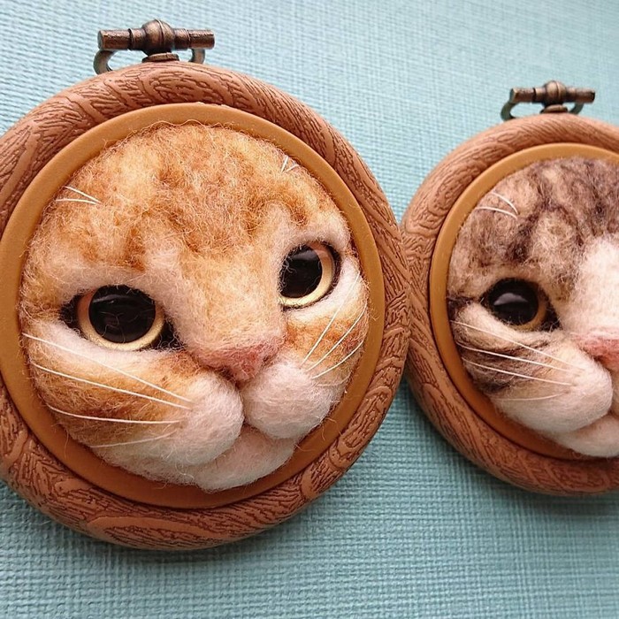 Artista japonesa cria retratos ultrarrealistas de gatos (34 fotos) 8