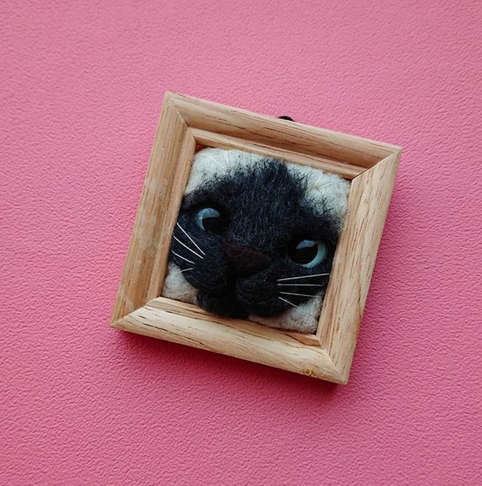 Artista japonesa cria retratos ultrarrealistas de gatos (34 fotos) 10
