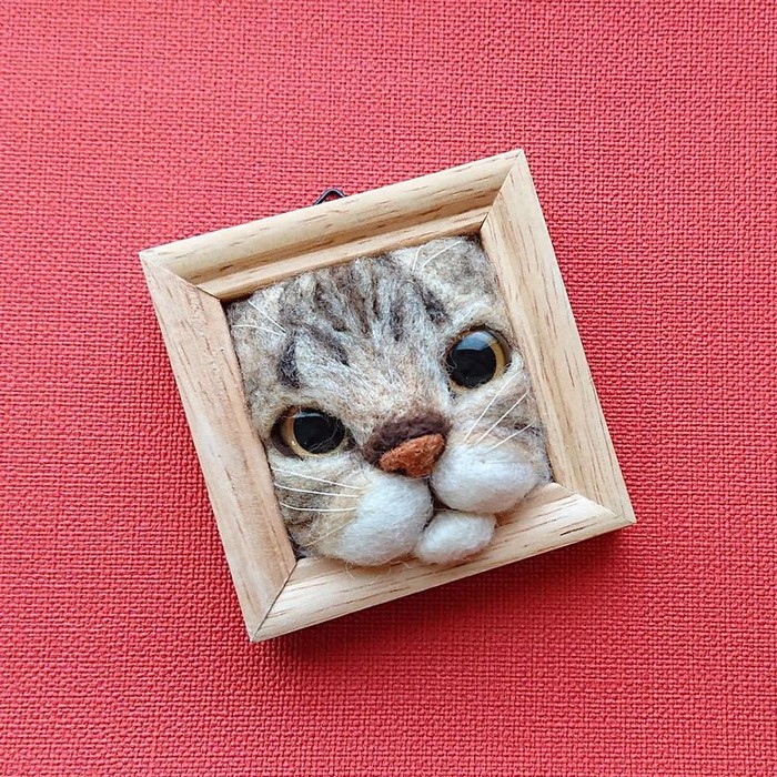 Artista japonesa cria retratos ultrarrealistas de gatos (34 fotos) 14