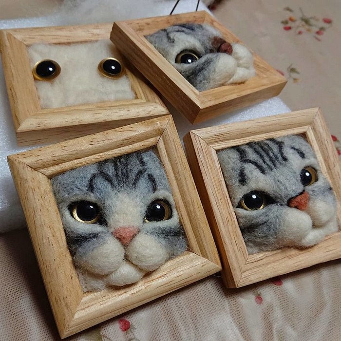 Artista japonesa cria retratos ultrarrealistas de gatos (34 fotos) 15