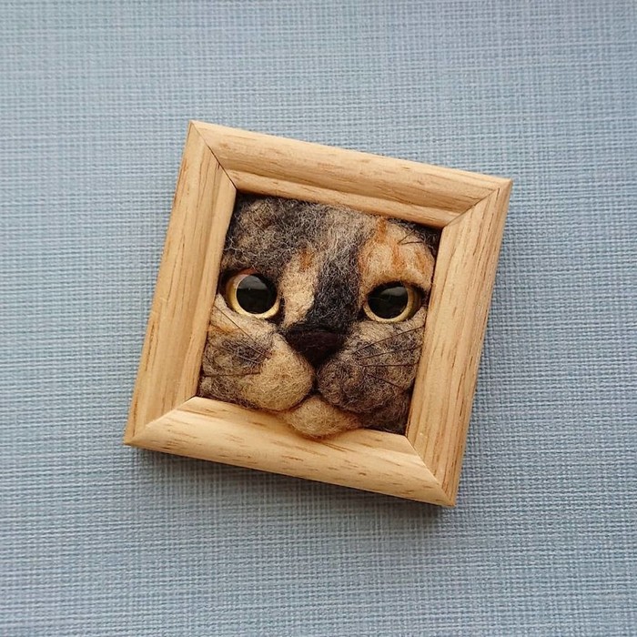 Artista japonesa cria retratos ultrarrealistas de gatos (34 fotos) 26