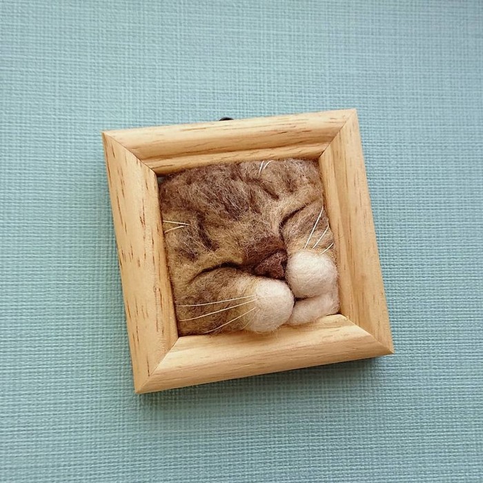 Artista japonesa cria retratos ultrarrealistas de gatos (34 fotos) 27