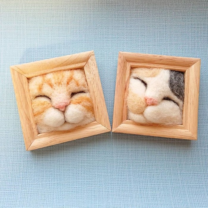 Artista japonesa cria retratos ultrarrealistas de gatos (34 fotos) 34