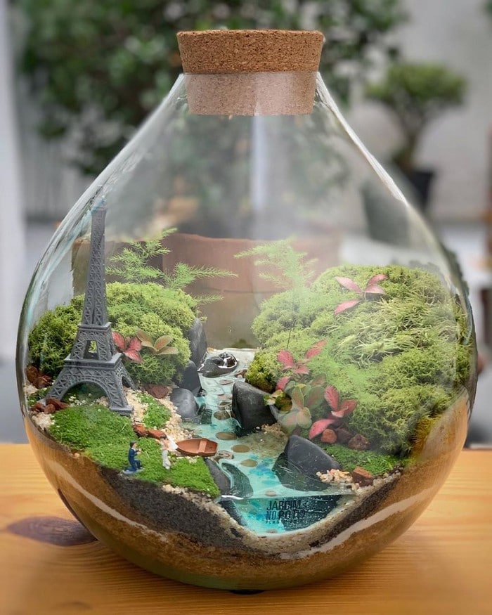 Artistas criam mundos minúsculos em recipientes de vidro (42 fotos) 8
