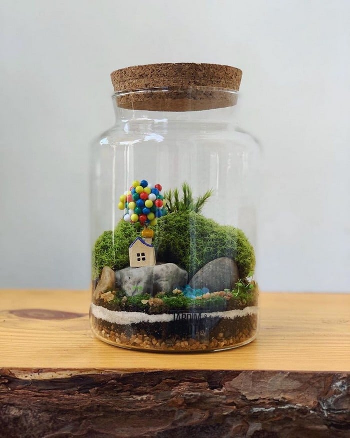 Artistas criam mundos minúsculos em recipientes de vidro (42 fotos) 23