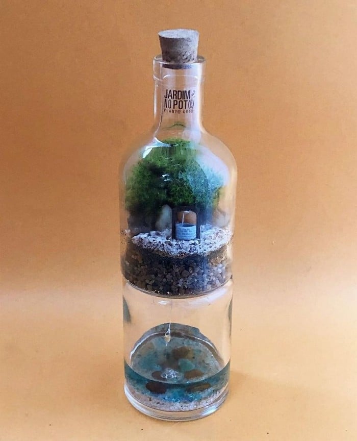 Artistas criam mundos minúsculos em recipientes de vidro (42 fotos) 27
