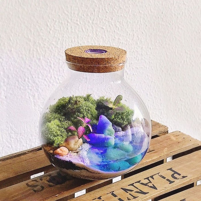 Artistas criam mundos minúsculos em recipientes de vidro (42 fotos) 39
