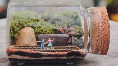 Artistas criam mundos minúsculos em recipientes de vidro (42 fotos) 16